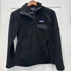 Women’s Patagonia Black Fleece Jacket Size Small